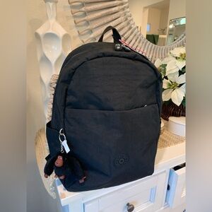 NWT Kipling Classic Black Backpack with Gorilla